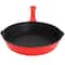 MegaChef Enameled 8" Round PreSeasoned Cast Iron Frying Pan